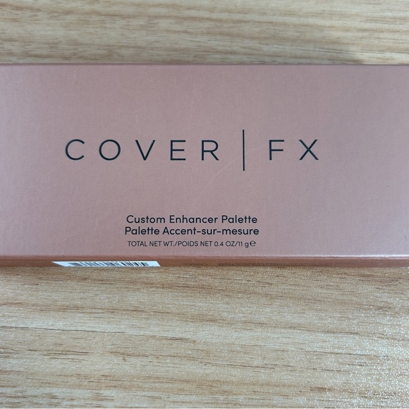 Cover FX Custom Enhancer Palette Eyeshadow Highlighter or Bronzer NEW in Box - Picture 3 of 16